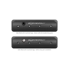 GM Licensed Valve Cover - Muscle Series - SBC - Center Bolt image 2