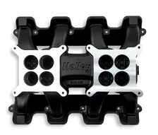 LS Carbureted Manifold - 2x4 Dual Plane - Black GM LS1/LS2/LS6 image 4