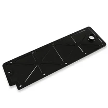 LS Valley Cover with Oil Fill - Black Billet image 3