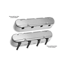 2-Piece Finned Valve Cover - Gen III/IV LS - Polished image 2