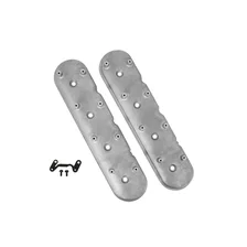 Standard Height LS Valve Covers for Dry Sump Applications - Natural Cast image 1