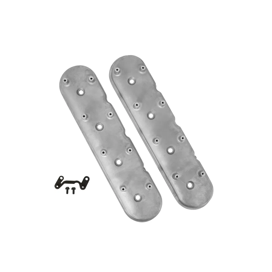 Standard Height LS Valve Covers for Dry Sump Applications - Natural Cast