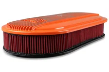 Vintage Series Oval Air Cleaner - Factory Orange Machined image 9