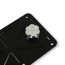 LS Valley Cover with Oil Fill - Black Billet image 5