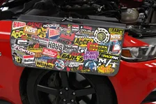 MSD Sticker Bomb Fender Cover - (36" x 26") image 2