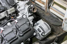 Gen III Hemi Alternator Relocation Kit w/ Holley Alternator image 19