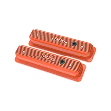Vintage Finned Valve Cover - "Holley" Script image 1