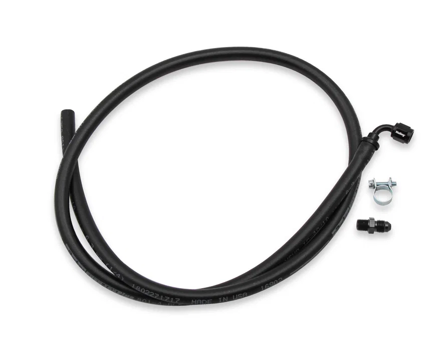 LS Steam Tube Kit w/ Black Push-On Hose