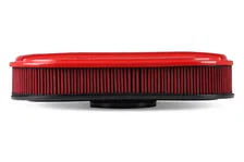 Vintage Series Oval Air Cleaner - Gloss Red Machined image 2