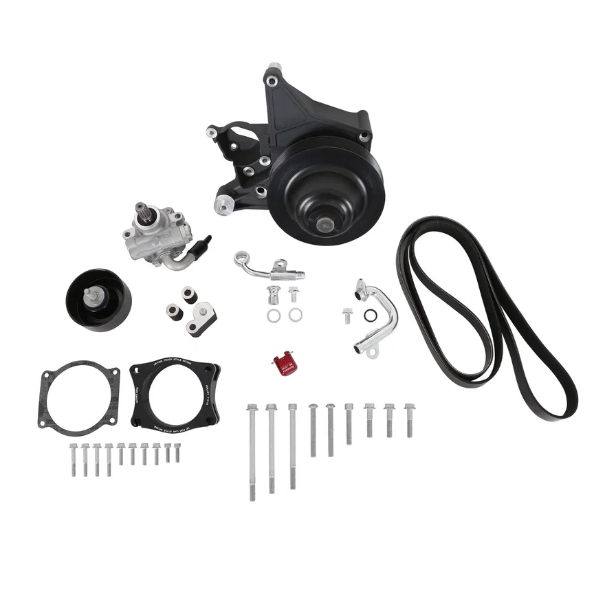 Power Steering Add-on System for LT4 Wet Sump Engines