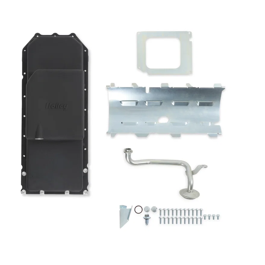 Gen III Hemi Swap Oil Pan - Mid-Sump Non-VVT - Black