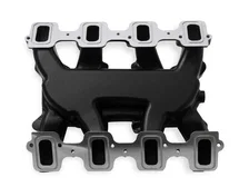 LS Carbureted Manifold 2x4 Dual Plane LS3/L92 - Black image 6