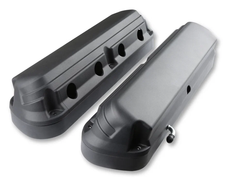 2-Piece Ford Style Valve Cover - Gen III/IV LS - Satin Black