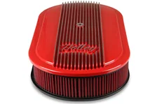 Vintage Series Oval Air Cleaner - Gloss Red Machined image 9