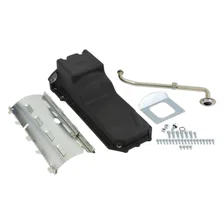 Gen III Hemi Swap Oil Pan - Rear-Sump - Black - VVT image 1