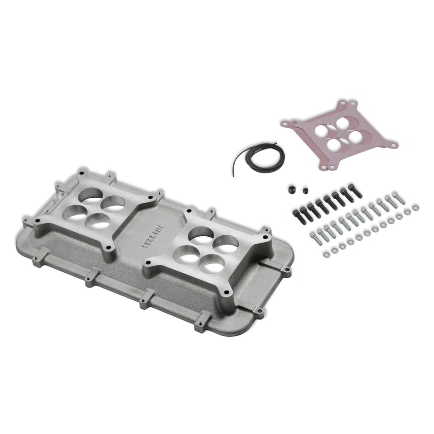 Mid-Rise Plenum Base Adapter Kit - GM LS1/LS2/LS6