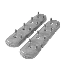 Standard Height LS Valve Covers for Dry Sump Applications - Natural Cast image 4