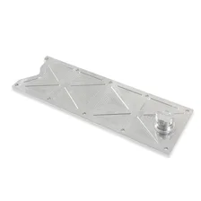 LS Valley Cover with Oil Fill - Natural Billet image 3