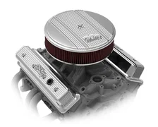 Vintage Finned Valve Cover - "Holley" Script image 3