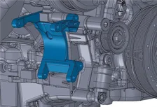 Low Mount A/C Brackets for the Gen 5 LT4/LT1 Dry Sump Engines image 9