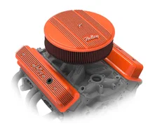 Vintage Finned Valve Cover - "Holley" Script image 3
