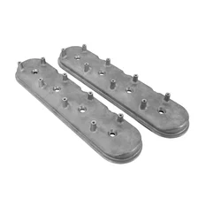 Standard Height LS Valve Covers for Dry Sump Applications - Natural Cast image 2