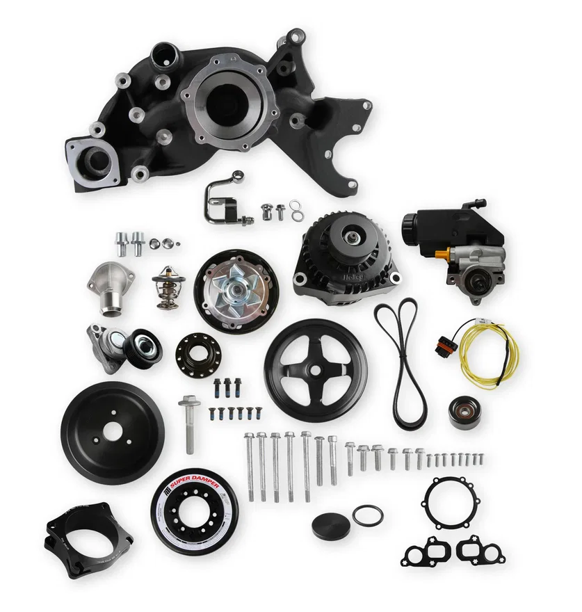 Premium Mid-Mount Race Accessory System - Black Finish