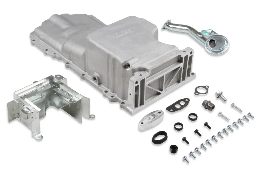 GM Gen V LT Swap Oil Pan - Drag Race - As Cast with Turbo Oil Return