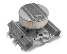 Valve Covers - Vintage Series - Finned - SBC - Natural image 3