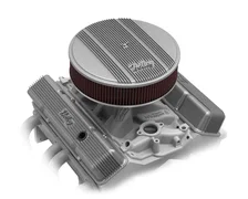 Valve Covers - Vintage Series - Finned - SBC - Natural image 4