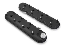 LS Valve Covers - Satin Black Textured Finish image 1