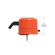 2-Piece Finned Valve Cover - Gen III/IV LS - Factory Orange Machined image 5