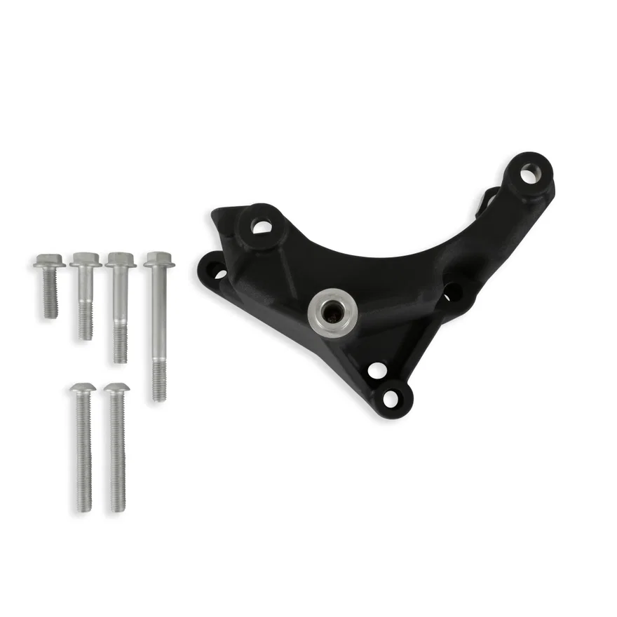 Alternator Bracket with Hardware - Black
