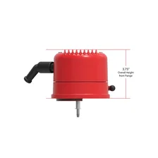 2-Piece Finned Valve Cover - Gen III/IV LS - Gloss Red Machined image 5