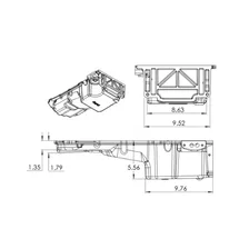 GM Gen V LT Swap Oil Pan - Drag Race - As Cast with Turbo Oil Return image 24