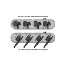 2-Piece "Chevrolet" Script Valve Cover - Gen III/IV LS - Natural image 4