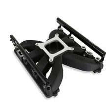 Single plane intake manifold for Gen III Hemi, EFI Black image 3