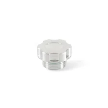LS Valley Cover with Oil Fill - Natural Billet image 4
