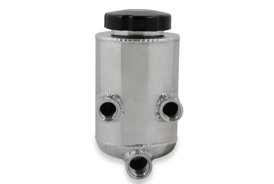 Power Steering Remote Reservoir - Polished Aluminum