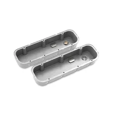 Tall M/T Valve Covers for Big Block Chevy Engines - Natural Cast Finish image 2