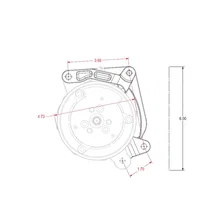Low Mount A/C Brackets for the Gen 5 LT4/LT1 Dry Sump Engines image 8