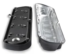 2-Piece Ford Style Valve Cover - Gen III/IV LS - Satin Black image 9