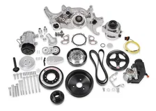 Premium Polished Mid-Mount LS7 Complete Accessory System - Dry Sump image 2