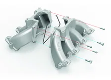 Single Plane Split-Design Race Intake Manifold- GM LS1/LS2/LS6 image 3