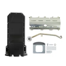 Gen III Hemi Swap Oil Pan - Black image 1