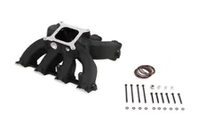 Single Plane Split-Design Race Intake Manifold- GM LS3/L92- Black-4150 image 2