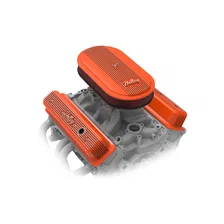 Vintage Series Oval Air Cleaner - Factory Orange Machined image 13