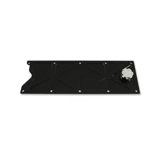 LS Valley Cover with Oil Fill - Black Billet image 2
