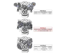 Premium Black Mid-Mount LS7 Complete Accessory System - Dry Sump image 3