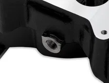 LS Carbureted Manifold - 2x4 Dual Plane - Black GM LS1/LS2/LS6 image 9
